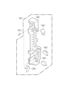 Latchboard Parts parts for Lg Microwave/Hood Combo LMV1925SW from AppliancePartsPros.com
