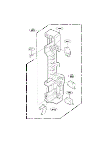 Latch Board Parts parts for Lg Microwave/Hood Combo LMV1976ST from AppliancePartsPros.com