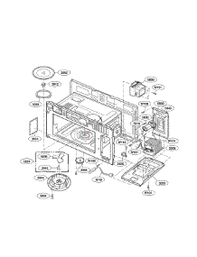 Interior Parts (I) parts for Lg Microwave/Hood Combo LMV1976ST from AppliancePartsPros.com