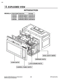 Introduction parts for Lg Microwave/Hood Combo LMV2031SS/00 from AppliancePartsPros.com