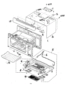 Oven Cavity Parts parts for Lg Microwave/Hood Combo LMVM1935SBQ from AppliancePartsPros.com