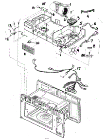 Interior Parts 2 parts for Lg Microwave/Hood Combo LMVM1935T from AppliancePartsPros.com