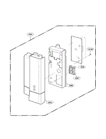 Controller Parts (Ii) parts for Lg Microwave/Hood Combo LMVM1945SW from AppliancePartsPros.com