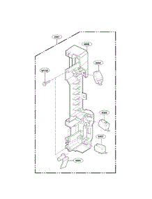 Latch Board Parts parts for Lg Microwave/Hood Combo LMVM1945SW from AppliancePartsPros.com