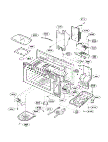 Interior Parts (I) parts for Lg Microwave/Hood Combo LMVM1955SB from AppliancePartsPros.com