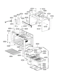 Oven Cavity parts for Lg Microwave/Hood Combo LMVM2277ST from AppliancePartsPros.com