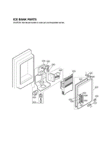 Ice Bank Parts parts for Lg Bottom-Mount Refrigerator LMX25981ST/01 from AppliancePartsPros.com