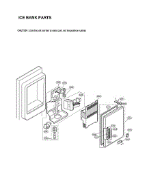 Ice Bank Parts parts for Lg Bottom-Mount Refrigerator LMX25984ST/01 from AppliancePartsPros.com