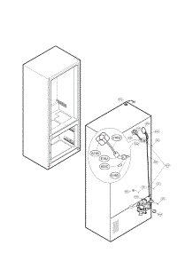 Ice Maker Parts parts for Lg Bottom-Mount Refrigerator LMX28988ST/00 from AppliancePartsPros.com