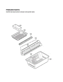 Freezer Parts parts for Lg Bottom-Mount Refrigerator LMX28988ST/06 from AppliancePartsPros.com