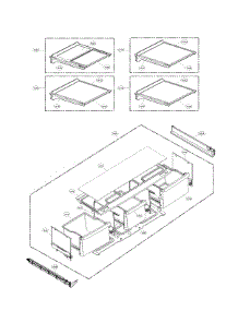 Refrigerator Parts parts for Lg Bottom-Mount Refrigerator LMXC23746D/01 from AppliancePartsPros.com
