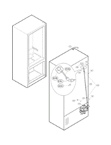 Valve & Water Tube Parts parts for Lg Bottom-Mount Refrigerator LMXC23746S/01 from AppliancePartsPros.com