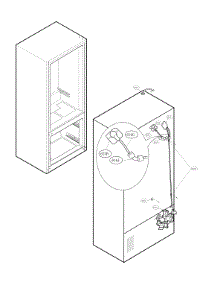 Valve & Water Tube Parts parts for Lg Bottom-Mount Refrigerator LMXS27626S/01 from AppliancePartsPros.com