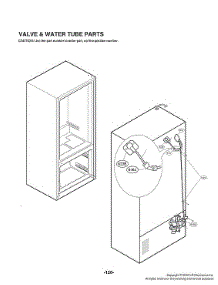 Valve & Water Tube Parts parts for Lg Bottom-Mount Refrigerator LMXS28596S/00 from AppliancePartsPros.com