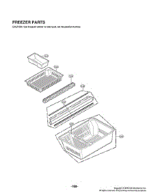 Freezer Parts parts for Lg Bottom-Mount Refrigerator LMXS28596S/01 from AppliancePartsPros.com
