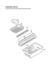 Freezer Parts parts for Lg Bottom-Mount Refrigerator LMXS28626D/01 from AppliancePartsPros.com