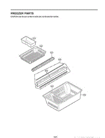 Freezer Parts parts for Lg Bottom-Mount Refrigerator LMXS28626S/01 from AppliancePartsPros.com