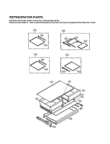 Refrigerator Parts parts for Lg Bottom-Mount Refrigerator LMXS28626S/04 from AppliancePartsPros.com