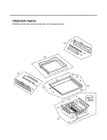 Freezer Parts parts for Lg Bottom-Mount Refrigerator LMXS30786S/00 from AppliancePartsPros.com