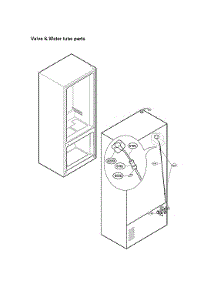 Valve & Water Tube Parts parts for Lg Bottom-Mount Refrigerator LNXC23766D/01 from AppliancePartsPros.com