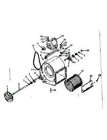 H-Q Blower Assembly parts for Icp Furnace LO-170-3 from AppliancePartsPros.com
