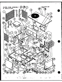 Outer Case Assembly & Insulation (Spcg360451a / P1105907c) (Spcg360453a / P1105908c) (Spcg360701a / P1105909c) (Spcg360703a / P1105910c) (Spcg360901a / P1105911c) (Spcg360903a / P1105912c) parts for Amana Air Handler LOK501A/P6484101C from AppliancePartsPros.com