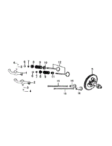 Rocker & Camshaft parts for Generac Generator LP5500-6001-0 from AppliancePartsPros.com