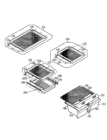 Refrigerator Parts parts for Lg Bottom-Mount Refrigerator LRBC20512WW from AppliancePartsPros.com