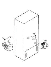 Ice / Water Parts parts for Lg Bottom-Mount Refrigerator LRBC22522ST from AppliancePartsPros.com