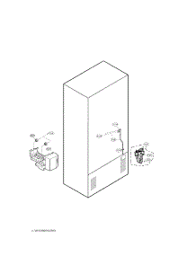 Ice And Water Part parts for Lg Bottom-Mount Refrigerator LRBC22522WW from AppliancePartsPros.com