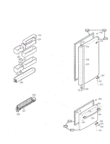 Door Parts parts for Lg Bottom-Mount Refrigerator LRBC22544SB from AppliancePartsPros.com