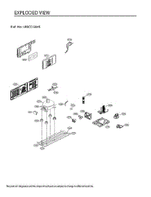 Compressor parts for Lg Bottom-Mount Refrigerator LRBCC1204S/00 from AppliancePartsPros.com