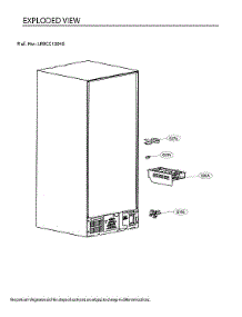 Ice Maker parts for Lg Bottom-Mount Refrigerator LRBCC1204S/00 from AppliancePartsPros.com