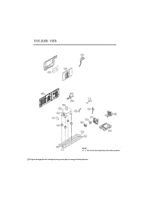Machine Parts parts for Lg Bottom-Mount Refrigerator LRBNC1104S/00 from AppliancePartsPros.com