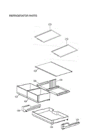 Refrigerator Parts parts for Lg Bottom-Mount Refrigerator LRDCS2603D/00 from AppliancePartsPros.com