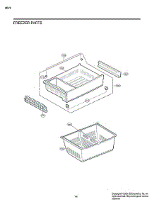 Freezer Parts parts for Lg Bottom-Mount Refrigerator LRDCS2603S/00 from AppliancePartsPros.com