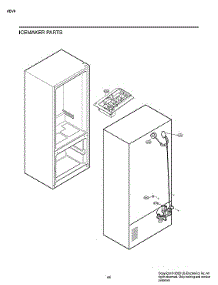 Icemaker Parts parts for Lg Bottom-Mount Refrigerator LRDCS2603S/00 from AppliancePartsPros.com