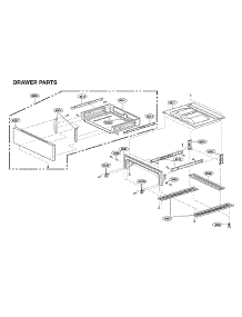 Drawer Parts parts for Lg Electric Range LRE3060ST/00 from AppliancePartsPros.com