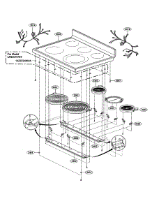 Cooktop Parts parts for Lg Electric Range LRE30757ST/01 from AppliancePartsPros.com