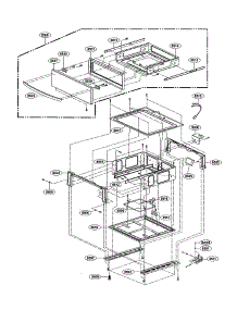 Drawer Parts parts for Lg Electric Range LRE30757ST/01 from AppliancePartsPros.com