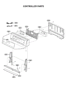 Controller Parts parts for Lg Electric Range LRE3194BM/00 from AppliancePartsPros.com