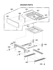 Drawer Parts parts for Lg Electric Range LRE3194SW/00 from AppliancePartsPros.com
