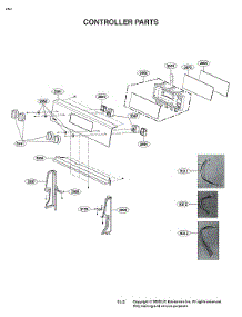 Controller Parts parts for Lg Electric Range LREL6321S/00 from AppliancePartsPros.com