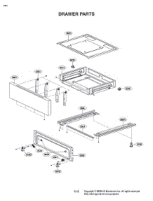 Drawer Parts parts for Lg Electric Range LREL6321S/00 from AppliancePartsPros.com