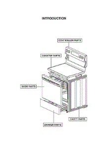 Introduction Parts parts for Lg Electric Range LREL6323S/00 from AppliancePartsPros.com