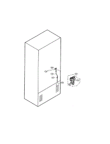 Ice And Water parts for Lg Bottom-Mount Refrigerator LRFC22750ST from AppliancePartsPros.com