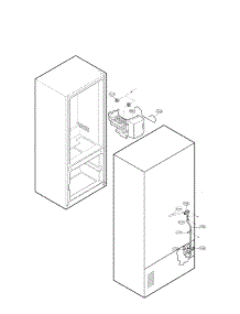 Ice Maker Parts parts for Lg Bottom-Mount Refrigerator LRFC25750ST from AppliancePartsPros.com