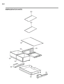 Refrigerator Parts parts for Lg Bottom-Mount Refrigerator LRFCS2503S/00 from AppliancePartsPros.com