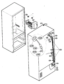 Ice Maker Parts parts for Lg Bottom-Mount Refrigerator LRFD25850SB from AppliancePartsPros.com