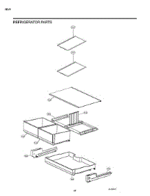 Refrigerator Parts parts for Lg Bottom-Mount Refrigerator LRFDS3006D/00 from AppliancePartsPros.com